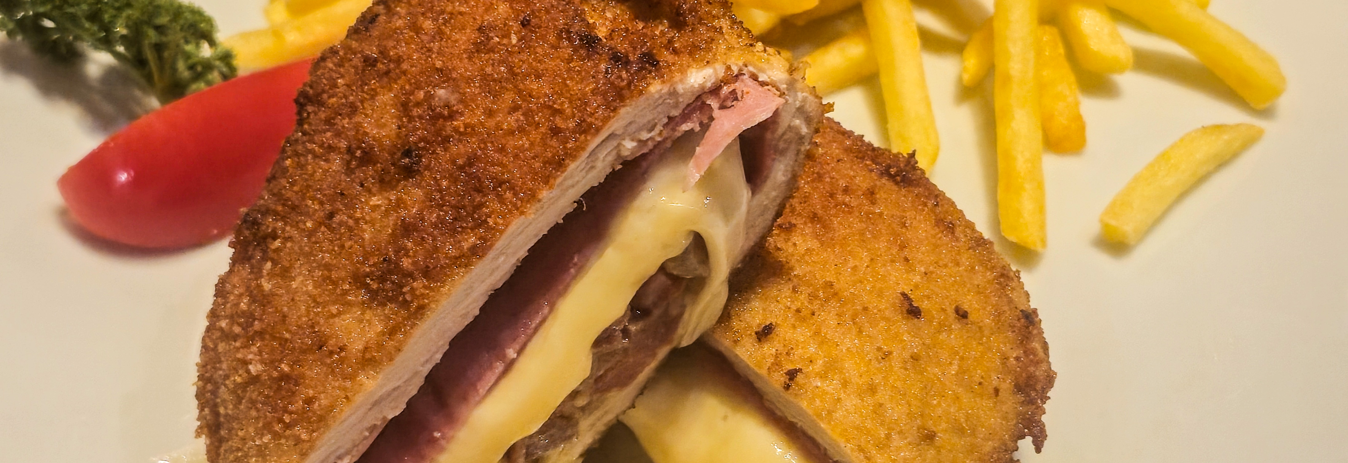 Das berühmte Cordon bleu vom Haflingerhof in Egg bei Einsiedeln